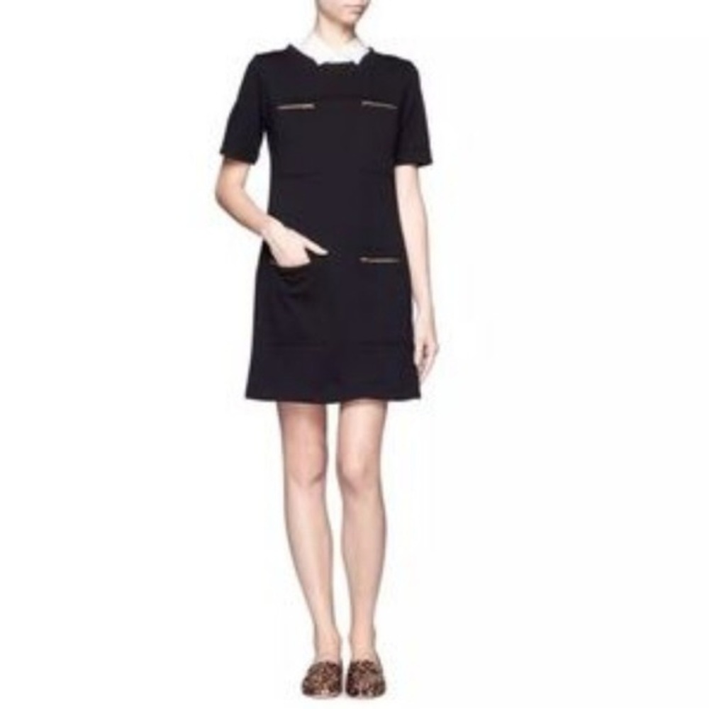J.Crew Factory Zipper Ponte Dress